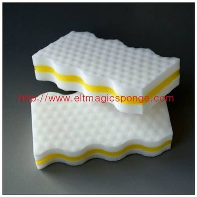 Wavy All-purpose Household Cleaning Sponge Pad