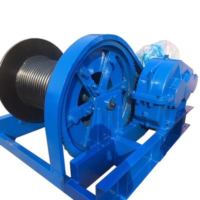 Hot Sale Blue Electric Rolling Pneumaticc Wire Rope Pulling Winch
