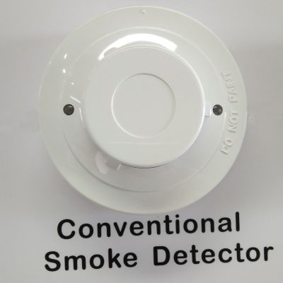 2 wire conventional smoke sensor detector fire alarm