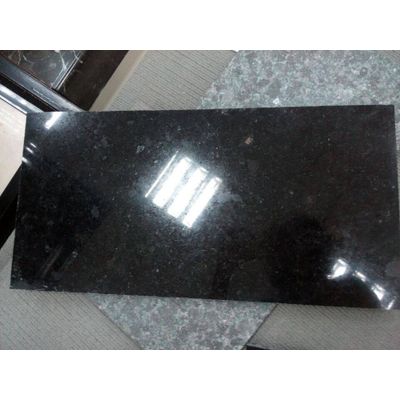 New Products Polished Absolute Black Granite Wall or Flooring Tile Promotion