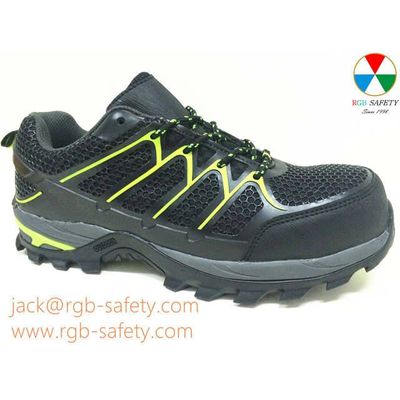 New KPU Upper S1P Lightweight Safety Trainer Shoes for Men SF-084
