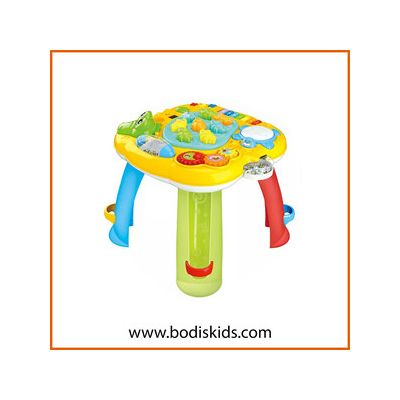 Educational Baby Game Table with Music and Toy Hammer