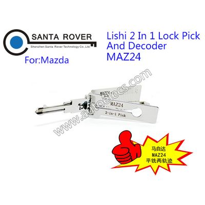 MAZ24 Lishi 2 in 1 LockPick and Decoder For Mazda Auto Pick