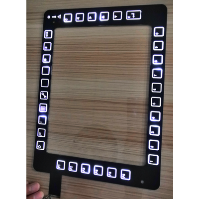 Keypad with backlighting