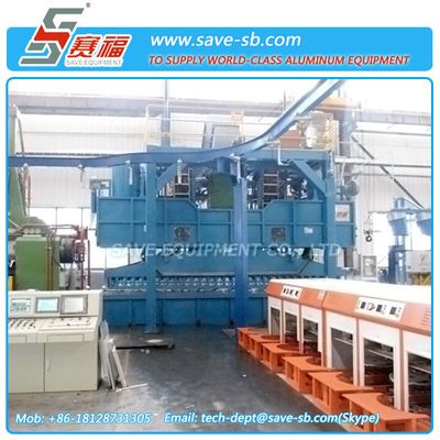 SAVE Energy Saving Aluminum Alloy Profile Cooling System on Extrusion Press Line