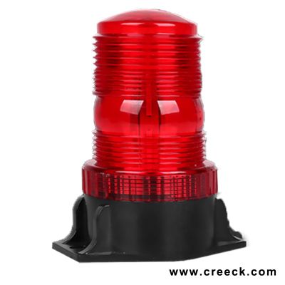 10-60V 100V 110V Red Blue Amber Emergency Strobe LED Beacon Warning Light