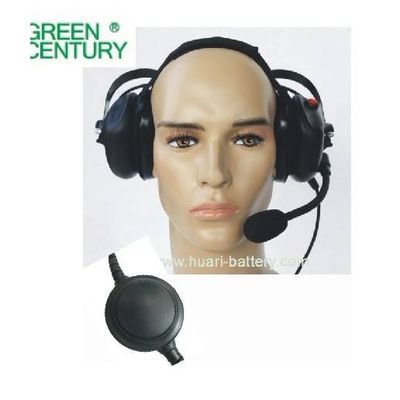 heavy duty headset two way radio earpiece/earphone for walkie talkie kenwood icom motorola etc