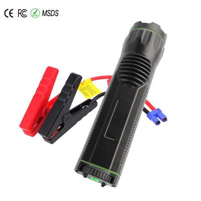 J01 Emergency tools Car jump start with smart cable 10000mAh battery power banks LED flashlight