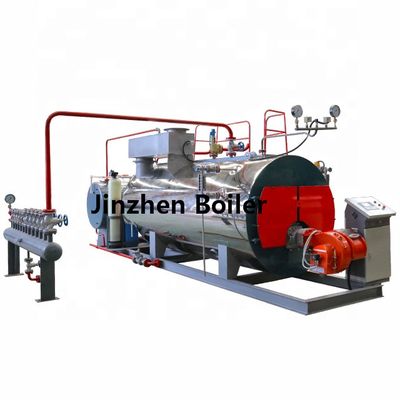 quick installation 1-10ton Gas diesel oil steam boiler for Industrial laundry wash machine