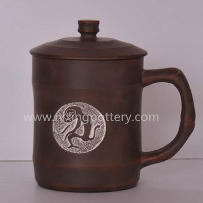 Ceramic Tea Cups Yixing Tea Cups Monkey Tea Mug Nixing Pottery Tea Cup