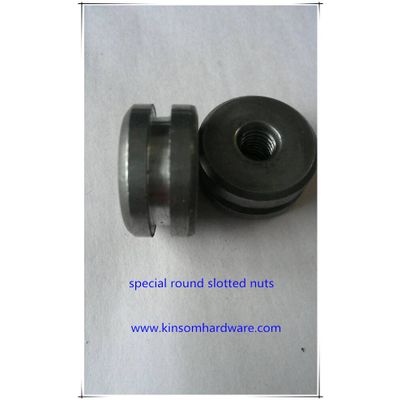 Special round slotted nuts,special cold forging nuts