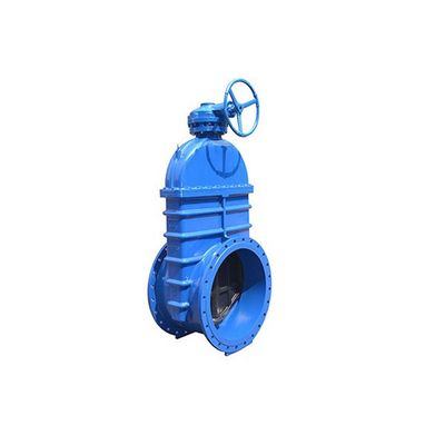 DIN 3352 F4 resilient seated cast iron GG25 gate valve