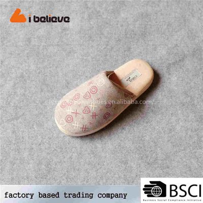 Handmade sublimation 2017 new design slippers ,new fashion pretty slippers for women