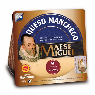 Cured Manchego Cheese PDO | Maese Miguel Reserva - Quesos Rocinante S.L.