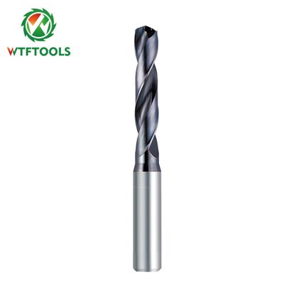 WTFTOOLS 5D 11mm Cemented Carbide Drill Bits For Cast Iron Drilling With Inner Coolant Hole
