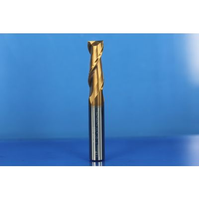 Carbide two blades bottomed CNC end mills