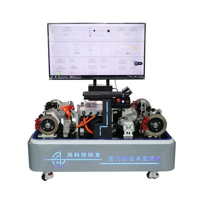 Wire-controlled chassis training vehicle