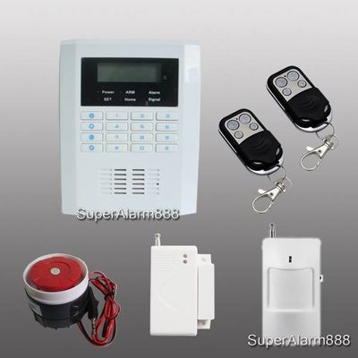 Wireless GSM PSTN Auto-dial SMS Home Alarm System Four Band 850/900/1800/1900MHz