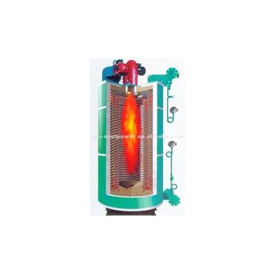 Vertical oil(gas)-fired thermal oil heater