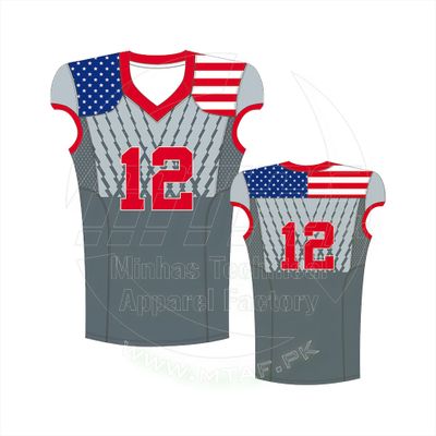 USA Flag Football Uniform Sublimated