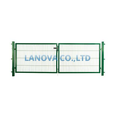 Double Swing Gate - Square Pipe