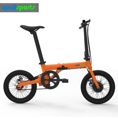 16" adult electric bicycle lithium battery electric bike folding ebike with LCD Display