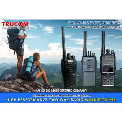 High Quality Long High range walkie talkie radio in India