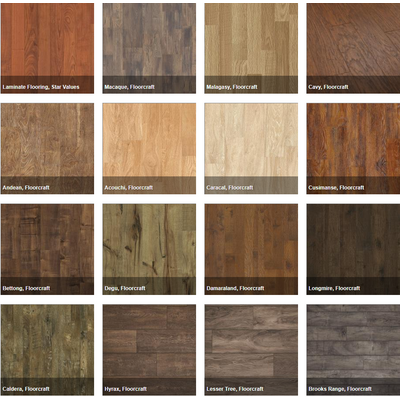 Laminate Flooring Varies Pattern HDF For Commercial - Shandong Mingzun ...