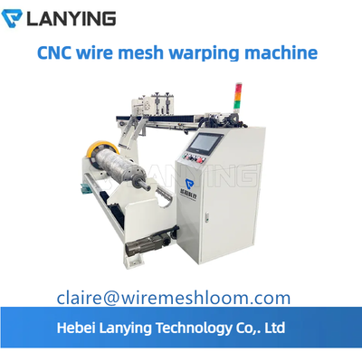 CNC Wire Netting Weaving Machine Full PLC contral loom