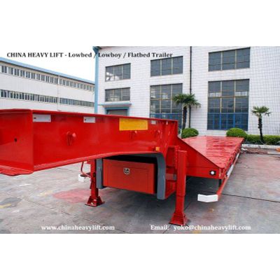 CHINA HEAVY LIFT - 3 axle Lowbed Trailer