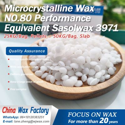 Microcrystalline Wax NO.80 Performance Equivalent Sasolwax 3971