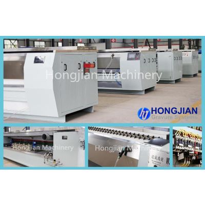 General electroplating production line for the rotogravure cylinder