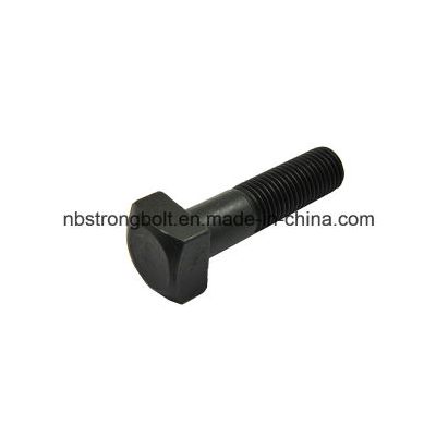 Square Head Bolt with Black Oxid