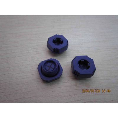 Rubber stopper for vacutainer