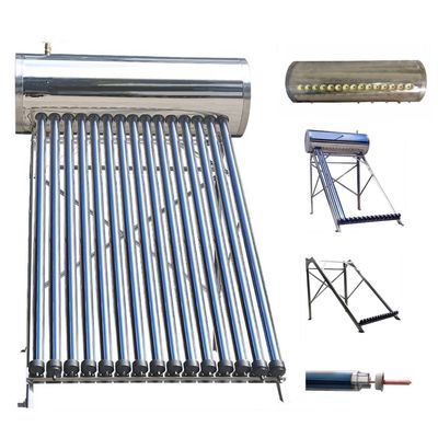 Compact Pressurized Anticorrosion Solar Water Heater in 304 Stainless Steel