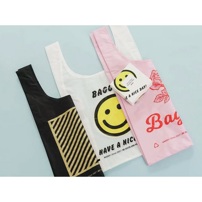 Promotional Custom Logo Printing T--shirt Shopping Bags For Supermarket