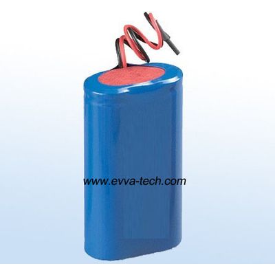 Battery Pack with 18650 7.4V 2200mAh 2S1P