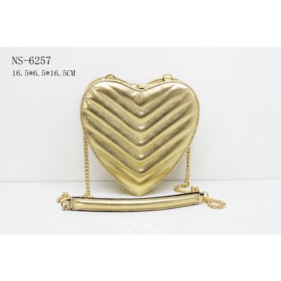 lovely heartshape shoulder bag