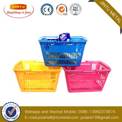 Factory cheaper cost Plastic Shopping Basket