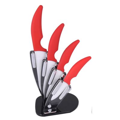 Zirconium ceramics knives with Acrylic holder