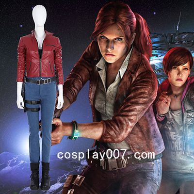 Resident Evil 2 Remake Claire Redfield cosplay costume customize