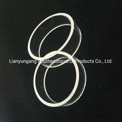 High Quality Transparent Fused Silica Quartz Rings