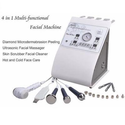 4 in 1 Multi-functional Beauty Machine Microdermabrasion Peeling Ultrasonic Skin Massage Skin Scrub