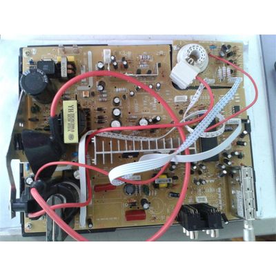 Color TV Chassis for 14 to 21 Inch CRT TV mainboard 198 * 247 mm (HM-8873-601)