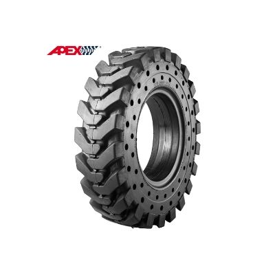 APEX Solid Aerial Work Platform Tires for 8, 9, 10.5, 12, 15, 16, 18, 20, 23.5, 24 inch
