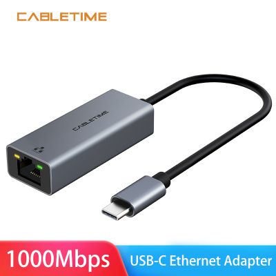 USB-C to RJ45 1000Mbps Ethernet Adapter,Space Grey