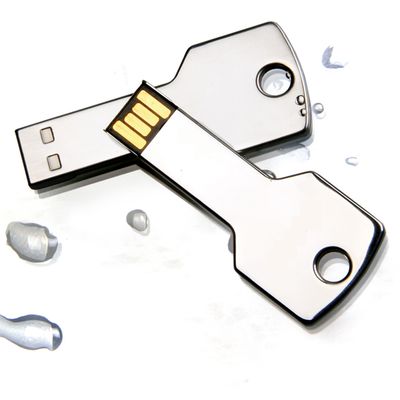 Fancy Key usb flash drive 8gb metal key usb printing logo