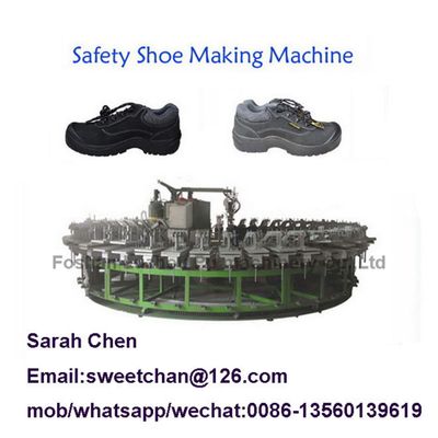 PU shoe sole pouring machine safety shoe making machinery
