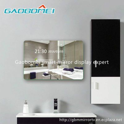 Gaobomei 19" AD Smart Mirror Video advertising player magic mirror with ad management software/wifi