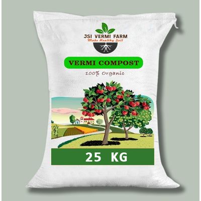 Bio Fertilizer Vermicompost 25KG Bag